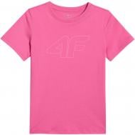 Футболка 4F TSHIRT F3004 4FJWSS26TTSHF3004-53S р.140 розовый