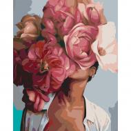 Картина по номерам Цветущая красота 953912 40x50 см Santi