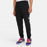 Брюки Nike M NSW PANT CARGO AIR PRNT PACK DD9696-010 р. L черный