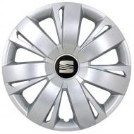 Колпак для колес SJS Seat 411 R16" 4 шт. серебряный