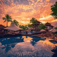 Картина по номерам Райский вечер Идейка