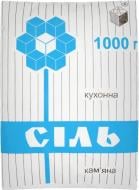 Сіль харчова ДСТУ кам'яна сорт 1 помел 1 1 кг Артемсіль
