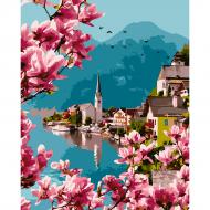 Картина по номерам Сезон магнолий 954028 40x50 см Santi