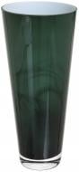 Ваза стеклянная Wrzesniak Glassworks Маэстро 39 см зеленая