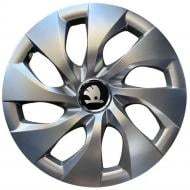 Колпак для колес SJS Skoda 416 R16" 4 шт. серебряный