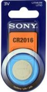 Батарейка Sony CR2016/CR 5 шт. (CR2016BEA) Батарейка Sony CR2016/CR 5 шт. (CR2016BEA)