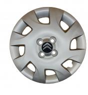 Колпак для колес A&K Citroen A133(лого наклейка) R15" 4 шт. серебряный
