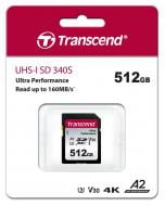 Карта памяти Transcend SD 512 ГБ UHS-IClass 10 (TS512GSDC340S )