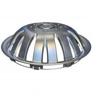 Колпак для колес выпуклые (на бусы) SJS Audi 410 R16" 4 шт. серебряный