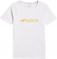 Футболка 4F TSHIRT F2774 4FWSS26TTSHF2774-10S р.S белый