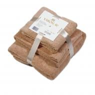 Набор полотенец махровых 3 шт. бежевый Ярослав