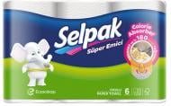 Бумажные полотенца Selpak трехслойная 6 шт.