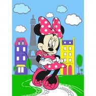 Картина по номерам Минни в Париже 953944 30x40 см Santi