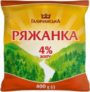Ряженка Галичина 4% 400 г