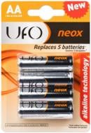 Батарейка UFO Neox AA (R6, 316) 4 шт. (LR6 4/BL UFO NEOX)