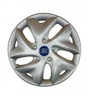 Колпак для колес A&K Ford A122(лого наклейка) R15" 4 шт. серебряный