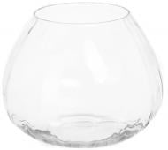 Ваза скляна Wrzesniak Glassworks Stripe 17-7127R 20,5 см