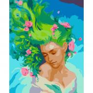 Картина за номерами Русалонька 953954 40x50 см Santi