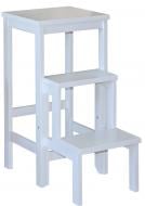 ВИТРИНА! Табурет-лестница РПМК 720х390х340(610) мм белый / белый