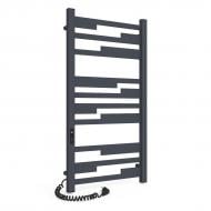 Полотенцесушитель электрический Laris Тетрис ЧФ(ГМ) 10 500х1000 левое подключение графит