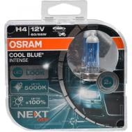 Автолампа галогенная Osram Cool Blue Intense (Next Gen) H4 55/60 Вт 2 шт.(OS 64193CBN-HCB)