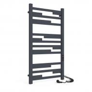 Полотенцесушитель электрический Laris Тетрис ЧФ(ГМ) 10 500х1000 правое подключение графит