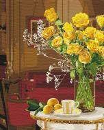 Картина по номерам Яркий букет Идейка