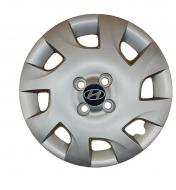 Колпак для колес A&K Hyundai A133(лого наклейка) R15" 4 шт. серебряный
