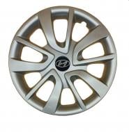 Колпак для колес A&K Hyundai A174(лого наклейка) R15" 4 шт. серебряный