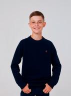 Джемпер для мальчика Smil р.158 темно-синий меланж 116589