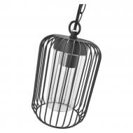 ВИТРИНА! Светильник садовый Emos подвесной E27 15 Вт IP44 черный ZGD070P