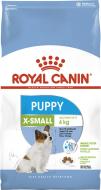 Корм сухой для щенков для малых пород Royal Canin X-SMALL PUPPY 0,5 кг (домашняя птица, рис, кукуруза) 500 г