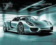 Килимок для миші Podmyshku (Porsche 918 spyder)