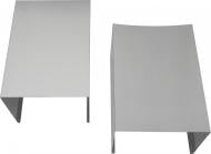 Кожух декоративный Perfelli DK T 9101 I нержавеющая сталь