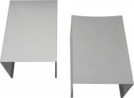 Кожух декоративный Perfelli DK G 9841 I нержавеющая сталь