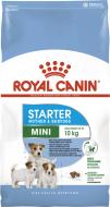 Корм для малих порід Royal Canin для цуценят MINI STARTER 1 кг (свійська птиця, рис, кукурудза) 1 кг