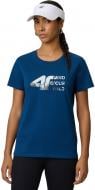 Футболка 4F TSHIRT F2775 4FWSS26TTSHF2775-46S р.S синий