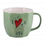 Чашка Milika Love Your Life Mint 360 мл M0520-L254GR