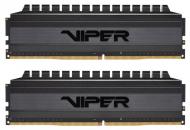 Оперативна пам'ять Patriot DDR4 SDRAM 16 GB (2x8GB) 3600 MHz (PVB416G360C8K) Viper 4 Blackout Series