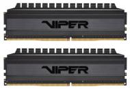 Оперативная память Patriot DDR4 SDRAM 16 GB (2x8GB) 4000 MHz (PVB416G400C9K) Viper 4 Blackout Series
