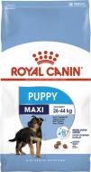 Корм сухий для цуценят для крупних порід Royal Canin MAXI PUPPY 1 кг (кукурудза, рис) 1 кг