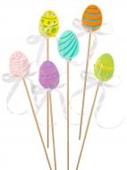 Декорация фетровая Витинанка 6 см (125395)