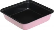 Форма для выпечки Fackelmann Black-pink 23x23x5,3 см