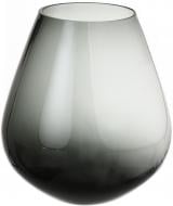 Ваза стеклянная Wrzesniak Glassworks Капля серая 17-9493B 28 см 17-9493B