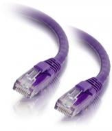 Патч-корд C2G Cat5e 0,5 м фіолетовий