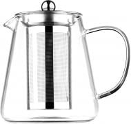 Чайник заварочный Ardesto Gemini Milano 950 мл прозрачный AR1909BGM