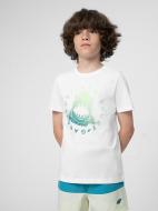 Футболка 4F 4FJSS23TTSHM283-10S р.152 білий Футболка 4F 4FJSS23TTSHM283-10S р.152 білий