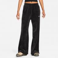 Брюки Nike W NSW VLR HR PANT WIDE DQ5921-010 р. L черный