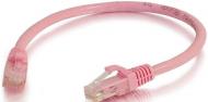 Патч-корд C2G Cat6 CG83587 0,5 м розовый