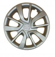 Ковпак для коліс A&K Toyota A174(лого наліпка) R15" 4 шт. срібний